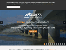 Tablet Screenshot of hewson-consulting.com